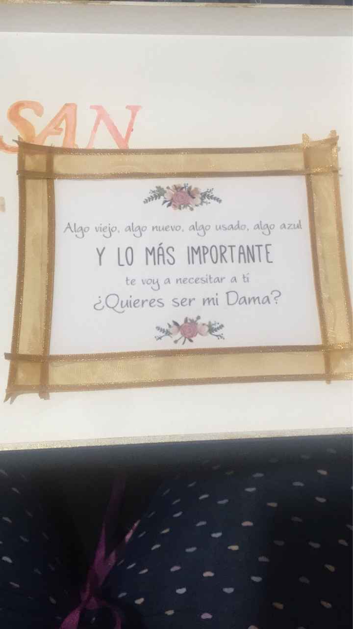 Cómo decirles a mis amigas que sean mis damas de honor? - 2