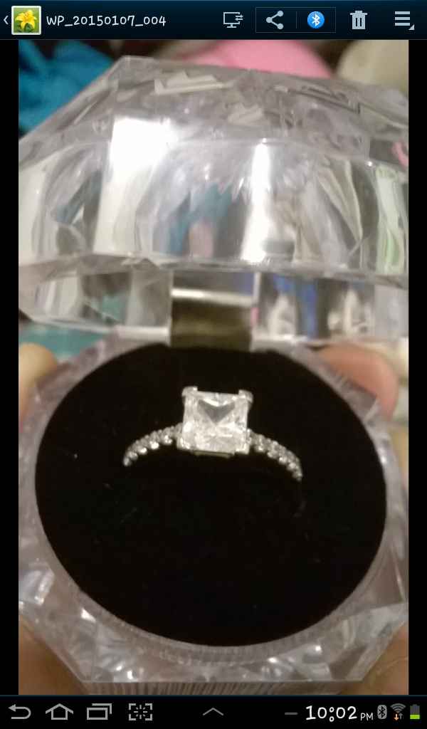 Mi anillo de compromiso  - 1