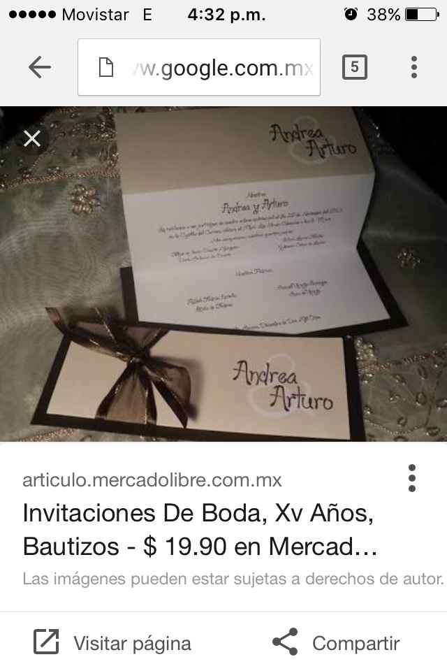 Mis invitaciones :( - 1