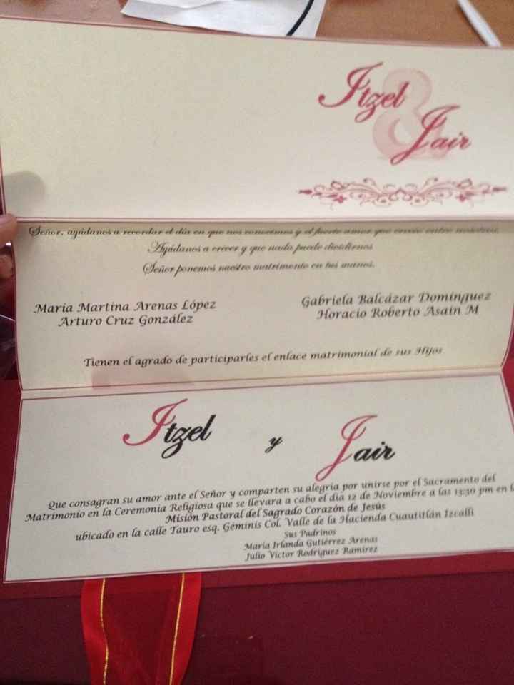 Ya tengo mis invitaciones ! - 2