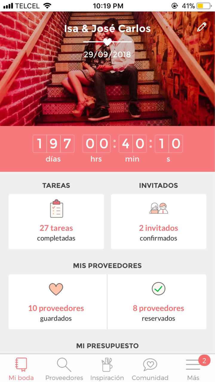 ¿Cuánto falta para que se casen? - 1