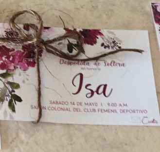 Invitación despedida de soltera - 1