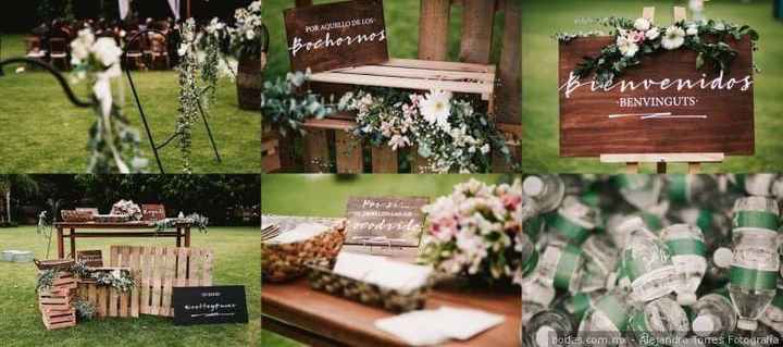 Combinación de colores en blanco y verde - 3