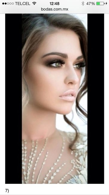 Prueba d peinado y maquillaje  - 1