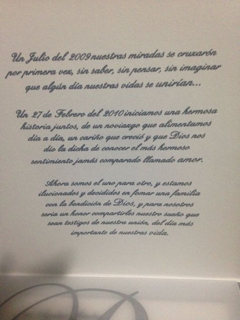 Listo: mis invitaciones!!! - 2