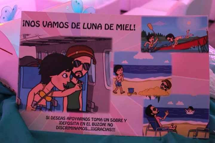 Cartelón invitando a la ayuda 