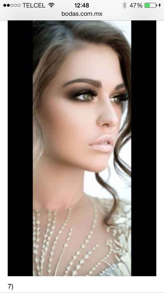 Prueba d peinado y maquillaje  - 1