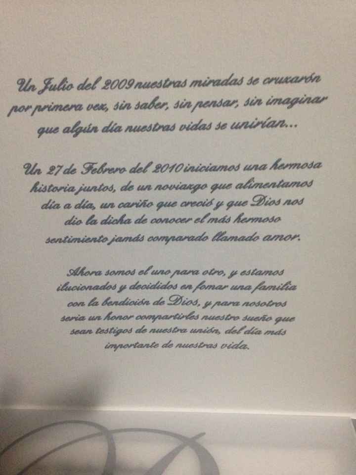 Listo: mis invitaciones!!! - 2