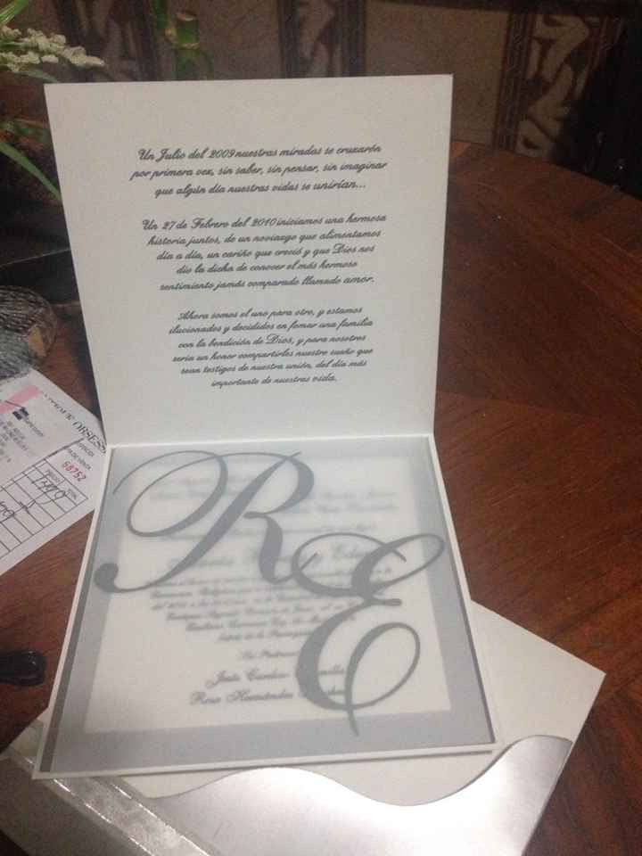 Listo: mis invitaciones!!! - 3