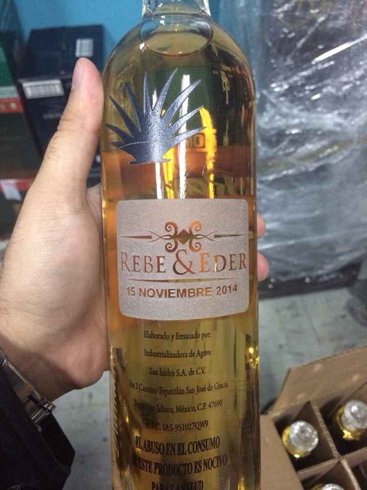 Botellas Tequila Personalizadas - 2