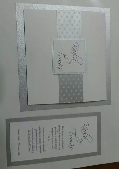 Invitaciones de boda y para mis damas de honor  - 3