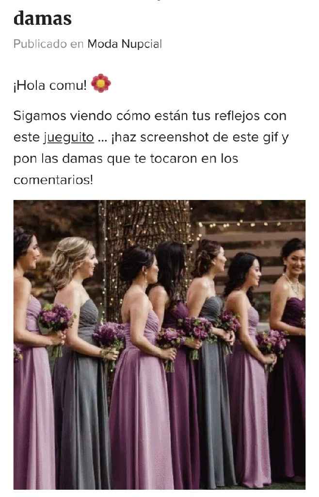 Haz screenshot y descubre tus damas - 1