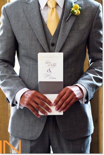 Ideas boda amarillo y gris - 4