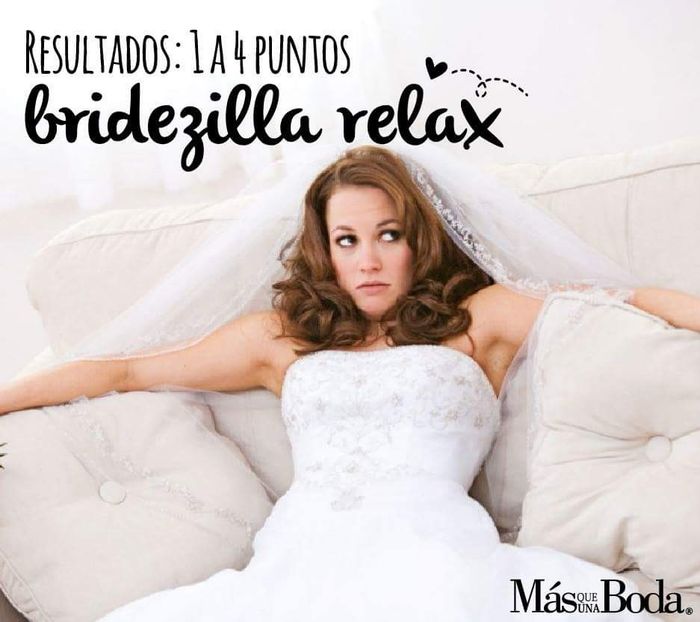 ¿cuál es tu nivel de Bridezilla? 11