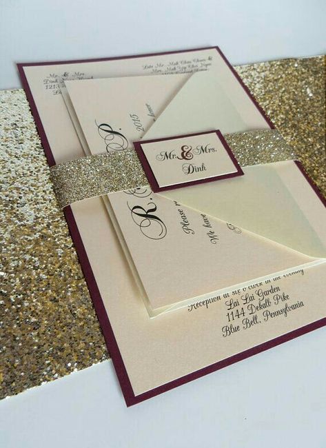 Invitaciones: Ideas en Rose Gold 7