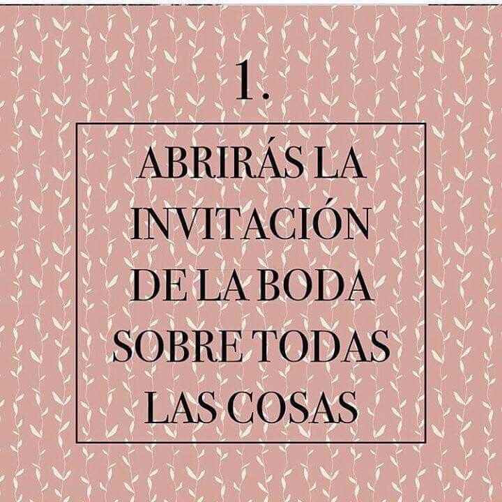  10 mandamientos para tus invitados - 1