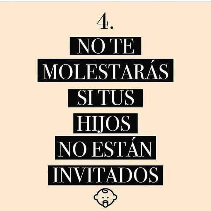 10 mandamientos para tus invitados - 4