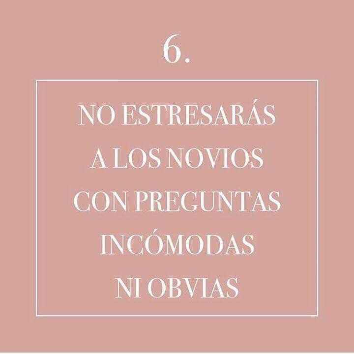  10 mandamientos para tus invitados - 6