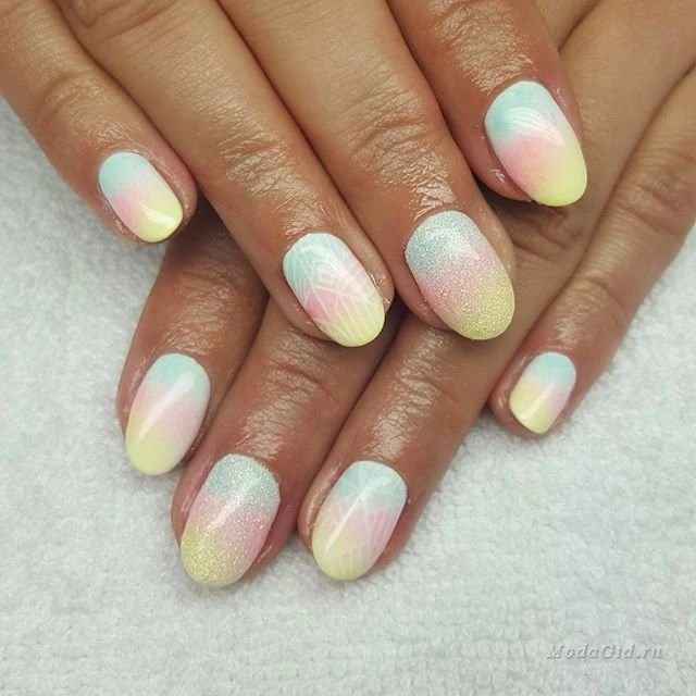  Uñas con toque amarillo para tu boda - 1