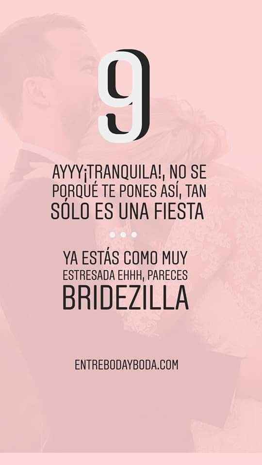 10 cosas que jamás debes de decirle a una novia - 10