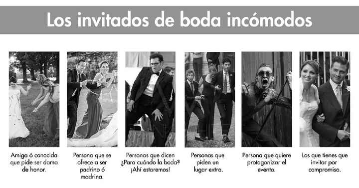  "los invitados de boda incómodos" - 1