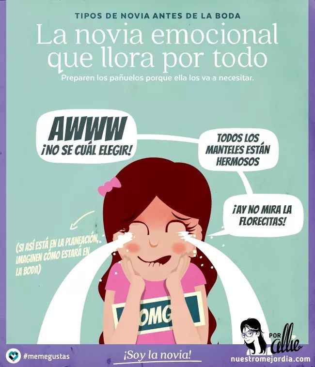 8 tipos de novia, ¿te identificas con alguno? - 4
