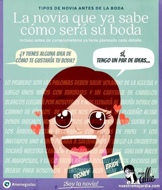  8 tipos de novia, ¿te identificas con alguno? - 6