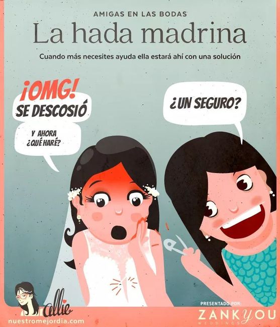  Tipos de amigas de la novia - 5