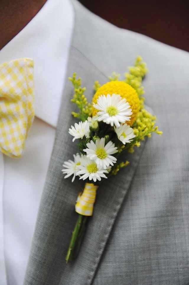 Boutonnieres pimrose yellow - 7