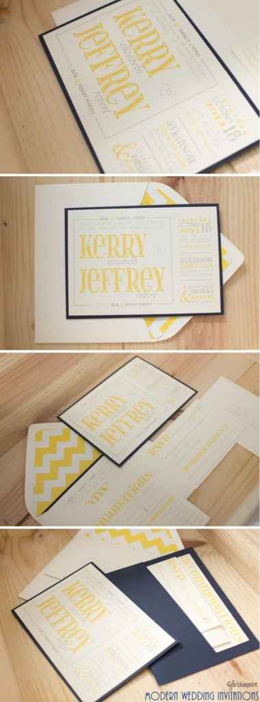 Invitaciones pimrose yellow - 3