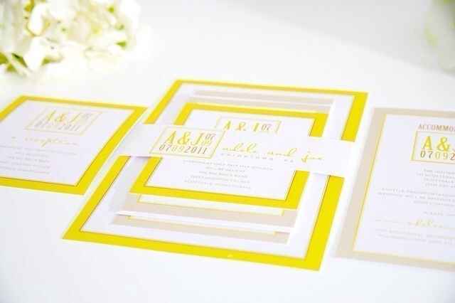 Invitaciones pimrose yellow - 5