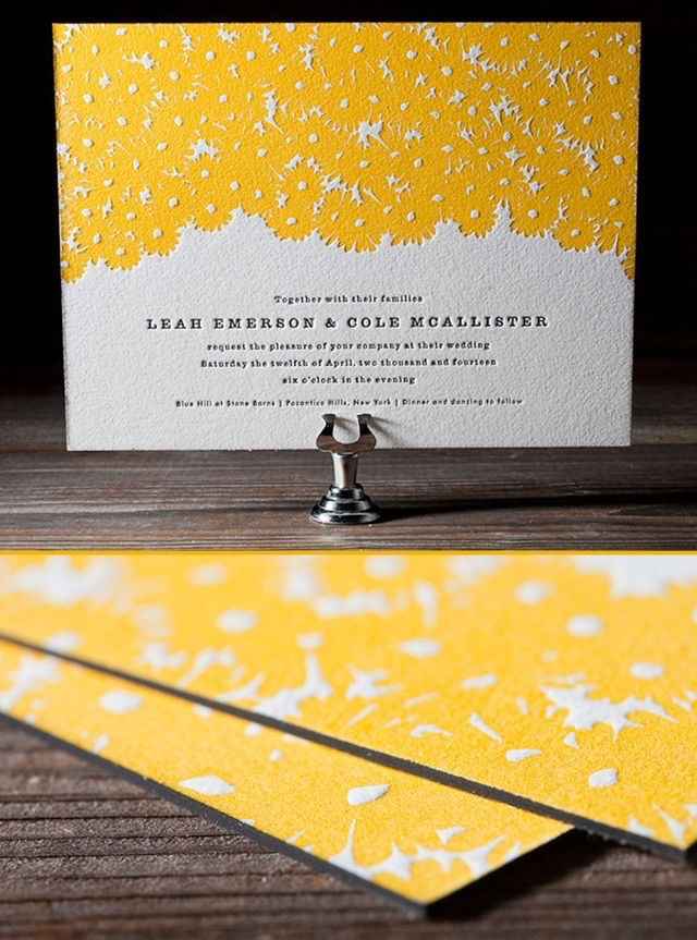 Invitaciones pimrose yellow - 6