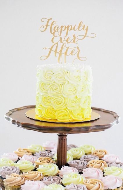Pasteles en tono "pimrose yellow" - 1