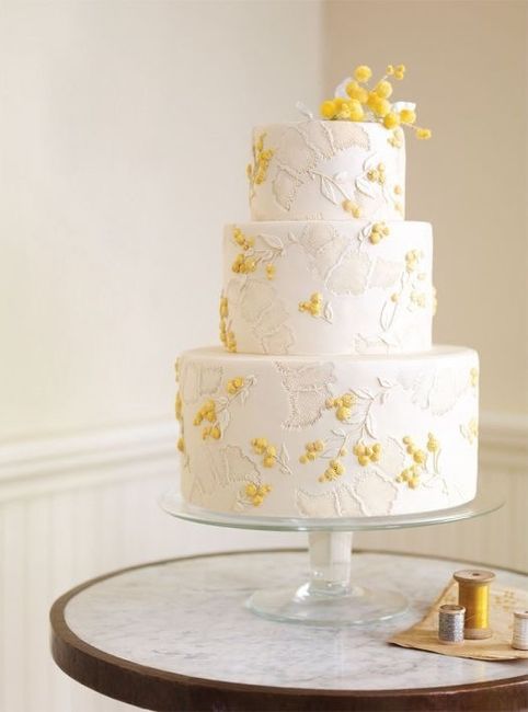Pasteles en tono "pimrose yellow" - 6