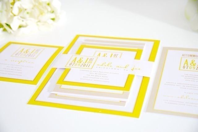 Invitaciones pimrose yellow - 5
