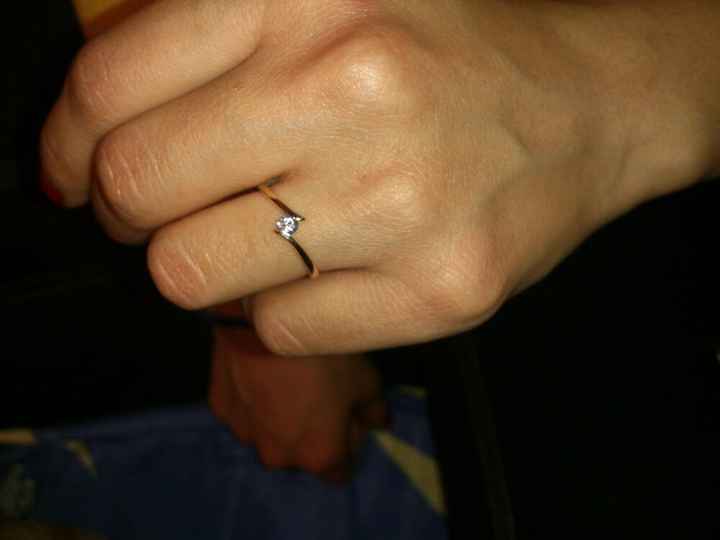 Mi increíble anillo de compromiso  - 1