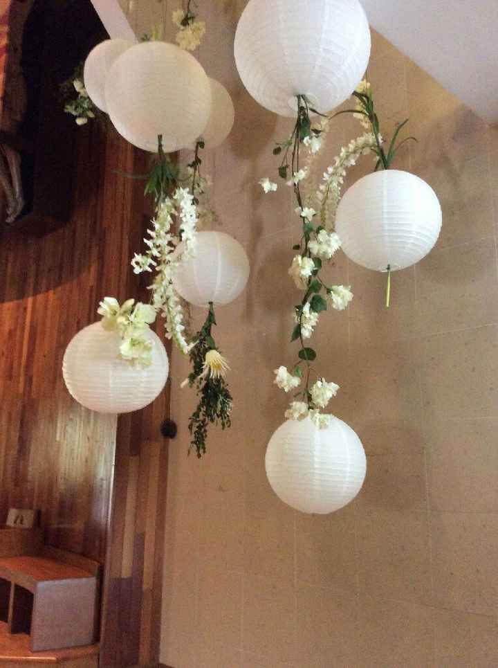 Ideas colgantes para tu boda - 1