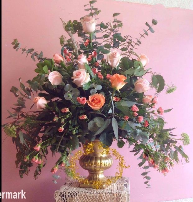 arreglo para mesa de dulces