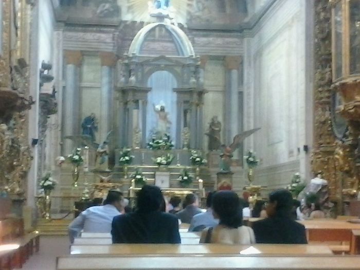 EL ALTAR EN STA ROSA DE VITERBO
