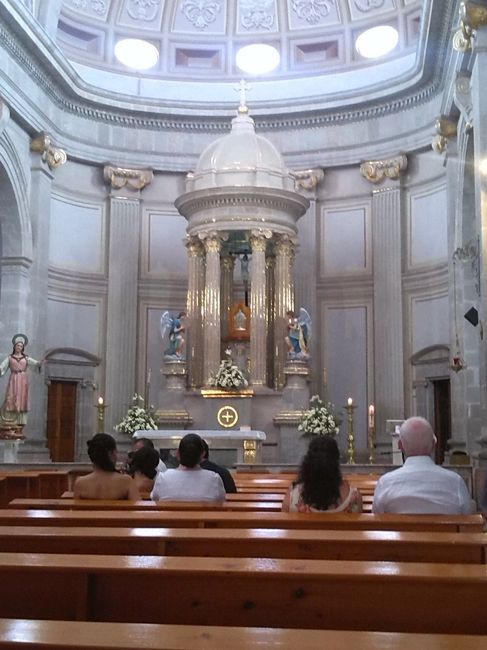 Altar en Teresitas