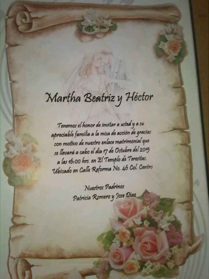 Problemas con las invitaciones :( - 1