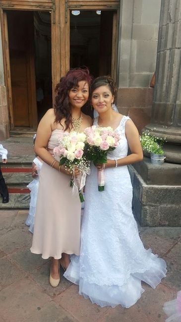 Una de mis damas mi mejor amiga