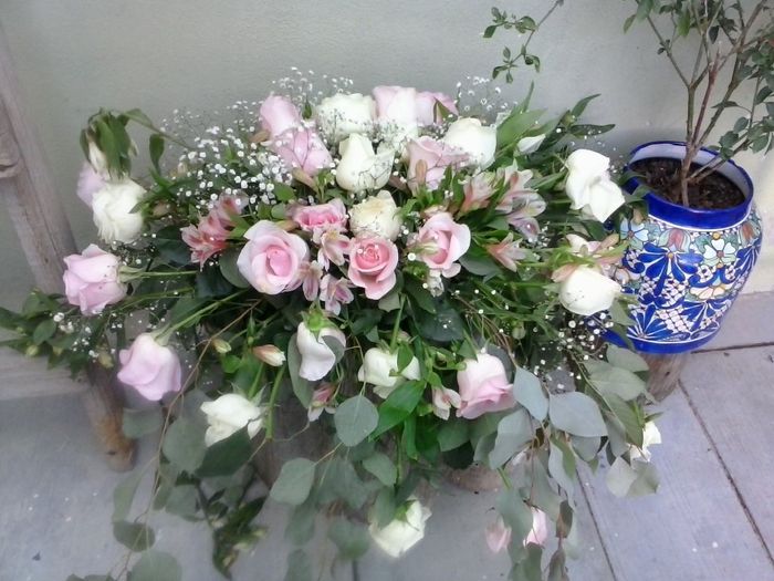 Las flores de la mesa de novios