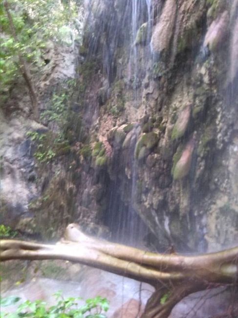 El agua estaba a 38 grados deliciosa