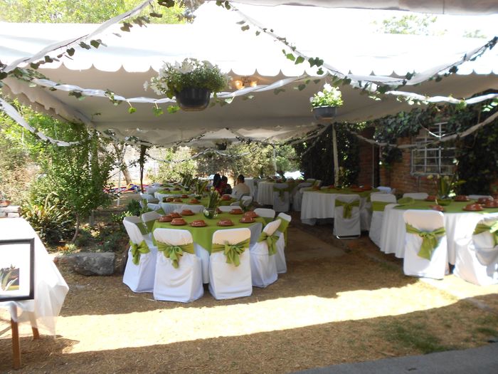 Mi montaje en jardin de dia