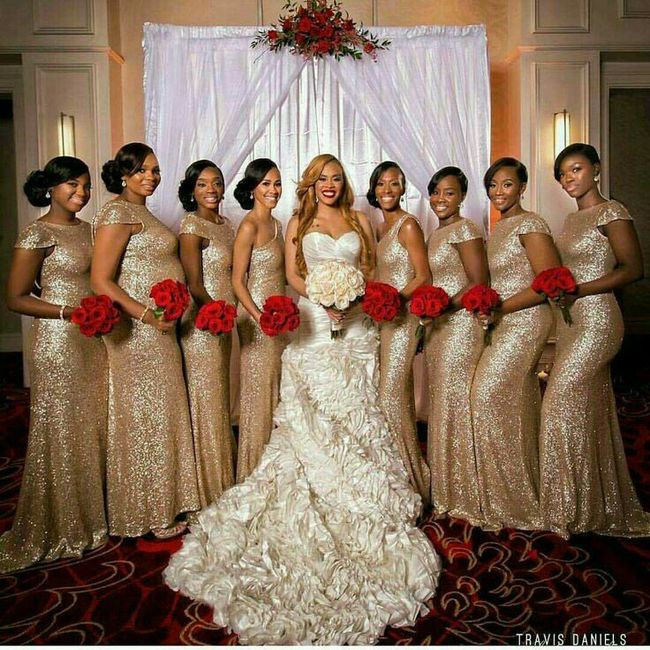 Colores de vestidos para las damas de honor🌸🌼 - 1