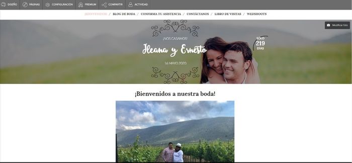 Les presento mi Web de Boda: Ileana + Ernesto 1