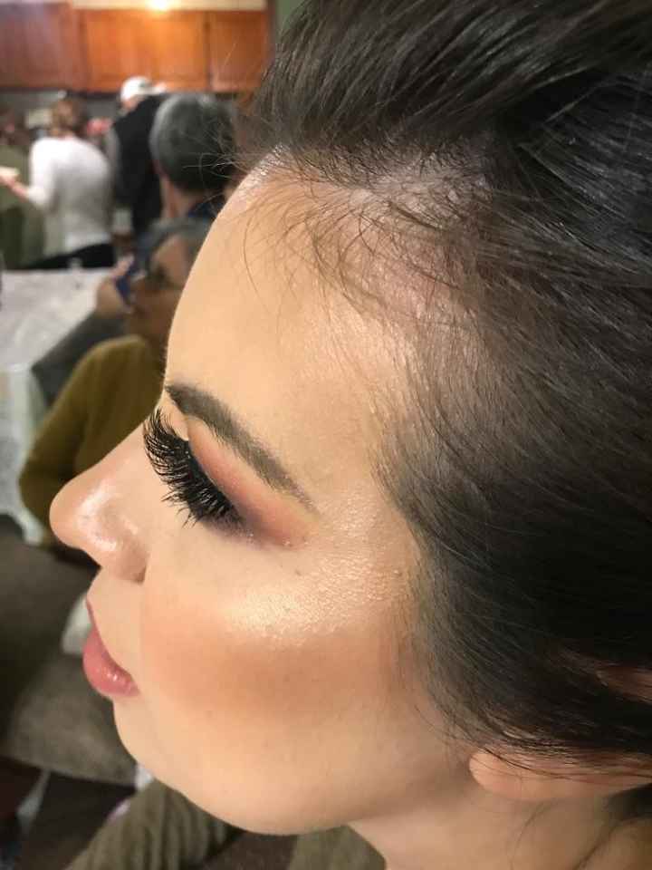 Prueba de maquillaje y peinado. - 3