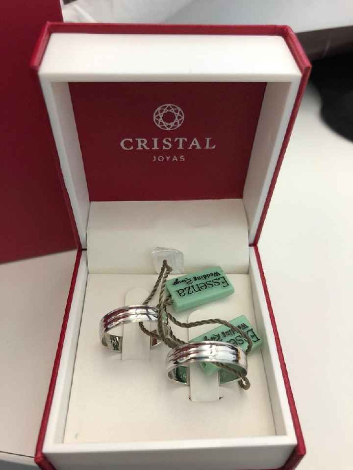 Ya tenemos las argollas!! 💙 - 1