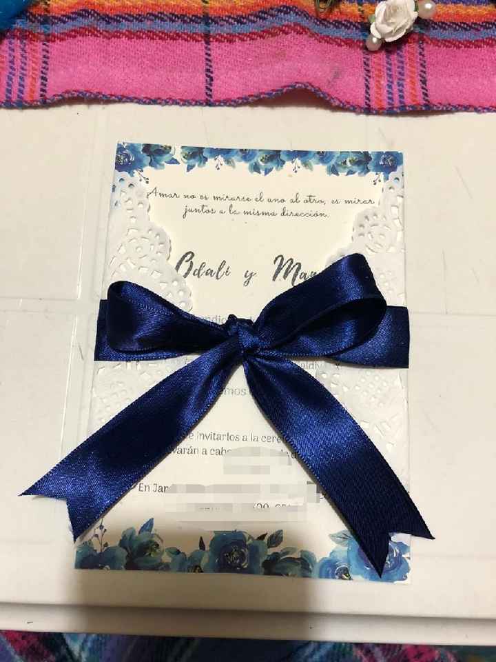 Simón dice: “muéstrame tus invitaciones” - 1